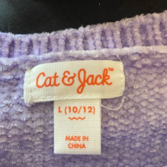 Lavender knit sweater - Picture 2 of 2